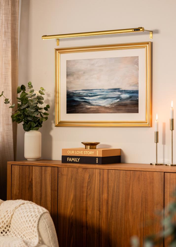 KAILA Brilliance Baterijām Darbināms Gleznu Apgaismojums 80 cm - Zelts