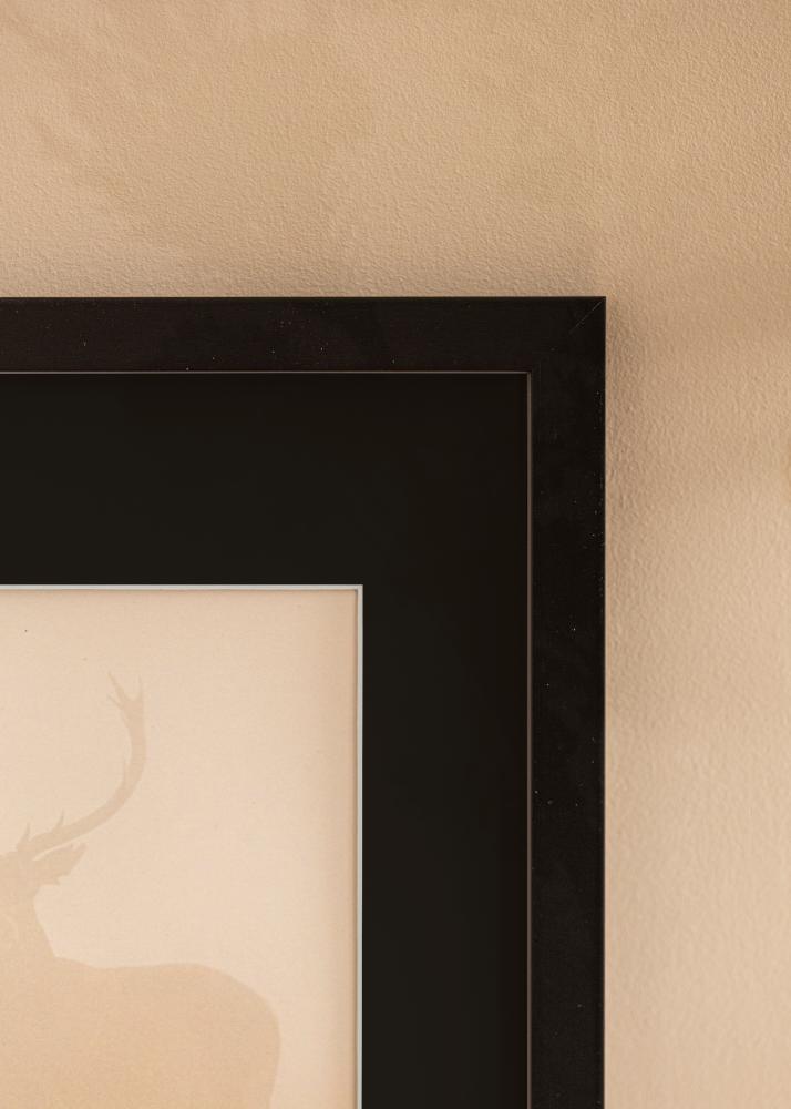 Rāmis Black Wood 70x100 cm - Paspartū Melns 24x36 inches