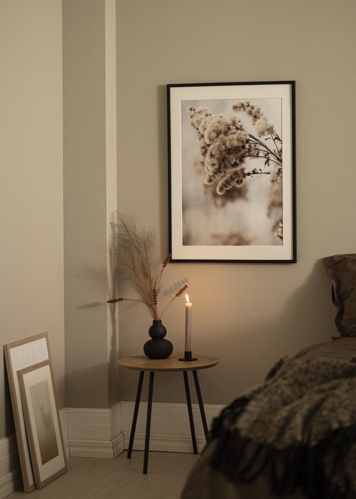 Rāmis E-Line Akrila stikls Melns 50x50 cm