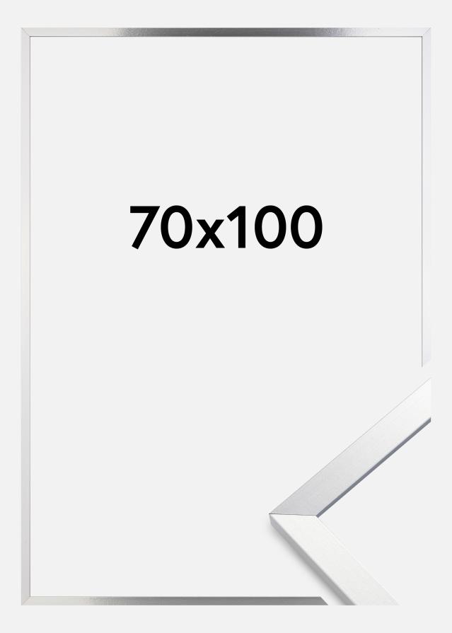 Rāmis Trendy Akrila Stikls Sudrabs 70x100 cm