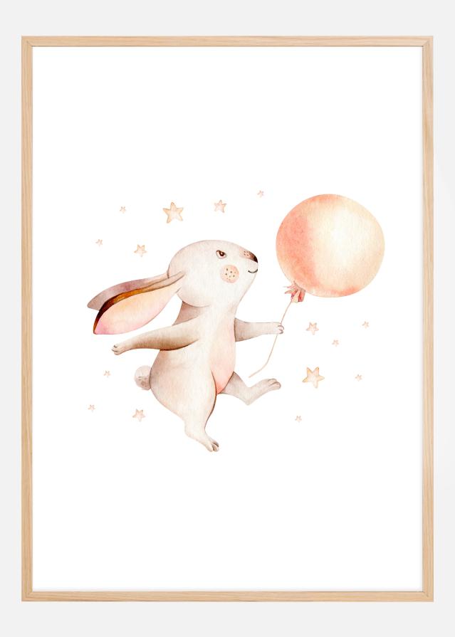 Rabbit Balloon Plakāts