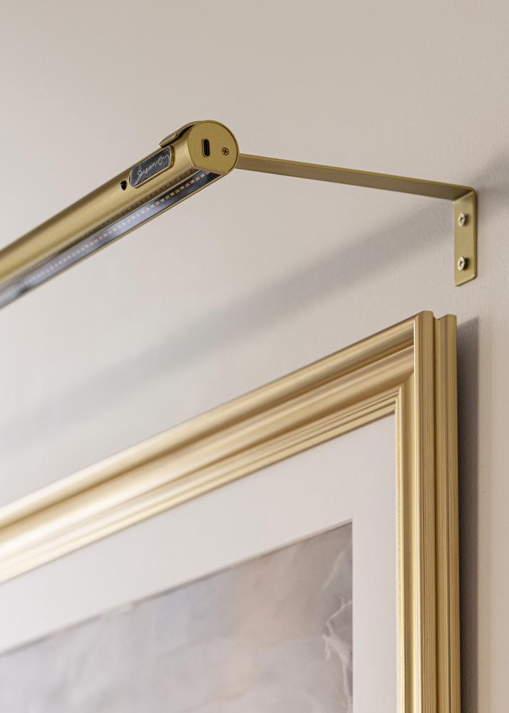 KAILA Brilliance Baterijām Darbināms Gleznu Apgaismojums 80 cm - Zelts