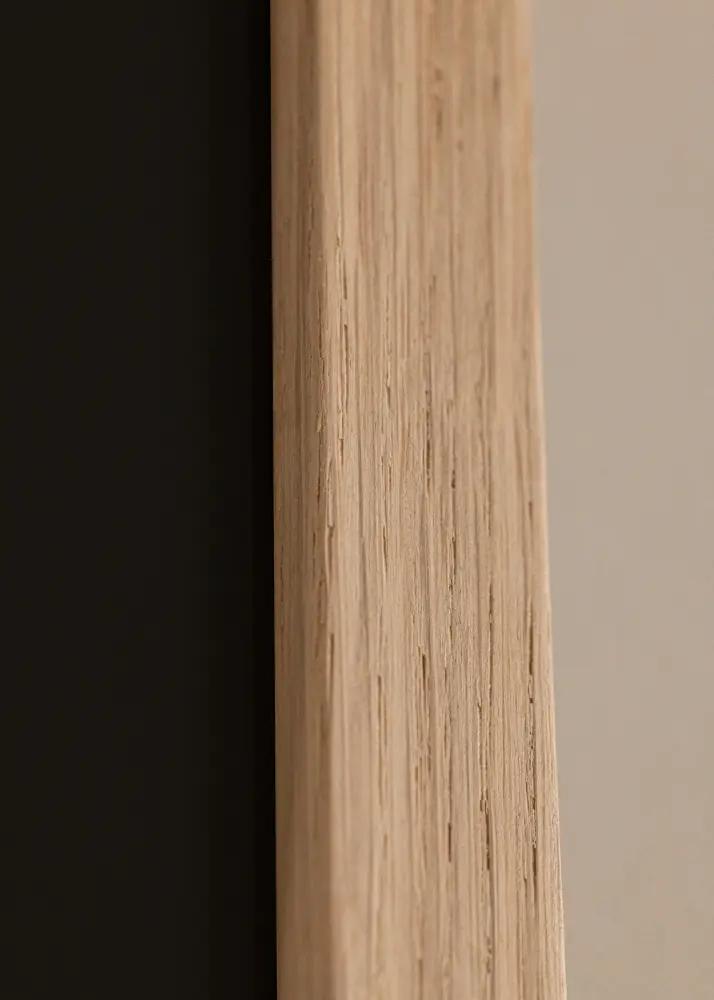 Rāmis Oak Wood 35x50 cm - Paspartū Melns 24x30 cm