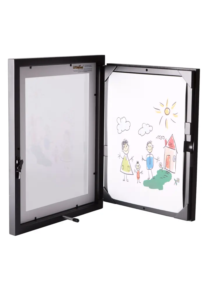 Rāmis zīmējumiem Little Davinci Melns A3