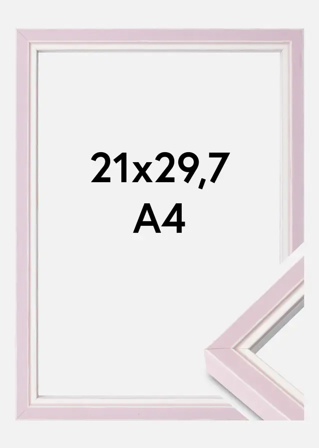 Rāmis Diana Akrila stikls Pink 21x29,7 cm (A4)