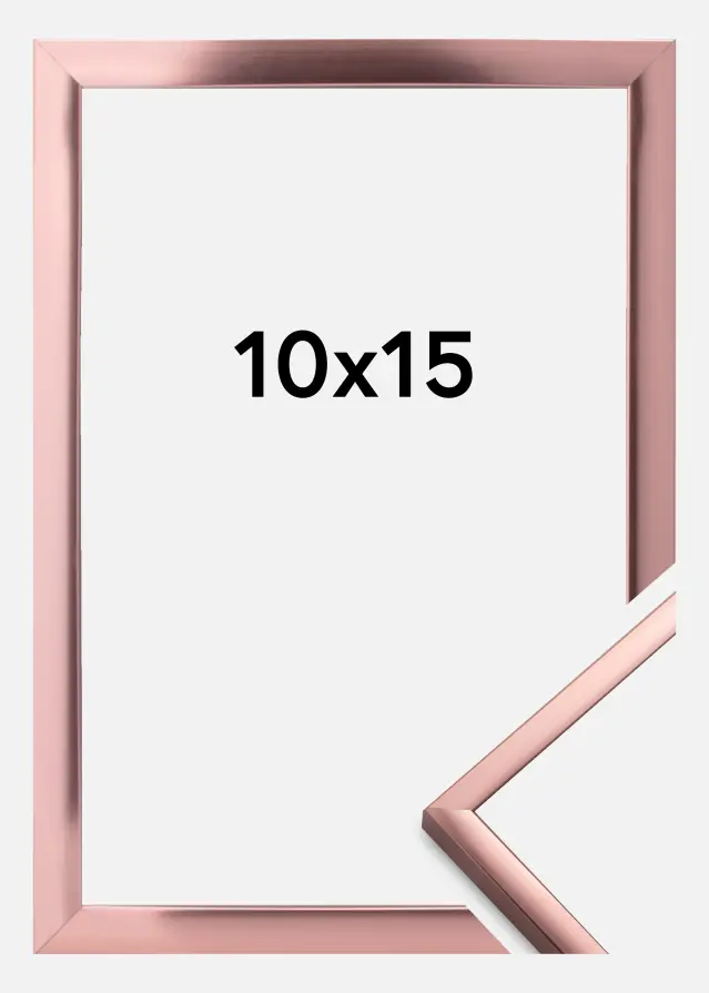 Rāmis Plakāts Frame Aluminum Rose gold 10x15 cm