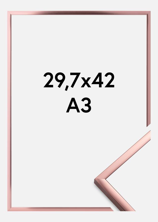 Rāmis Plakāts Frame Aluminum Rose gold 29,7x42 cm (A3)