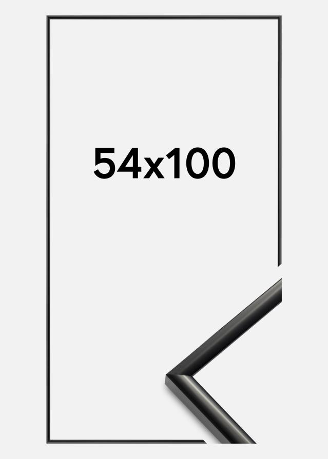 Rāmis New Lifestyle Akrila stikls Melns 54x100 cm