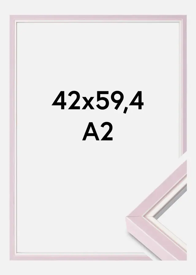 Rāmis Diana Akrila stikls Pink 42x59,4 cm (A2)