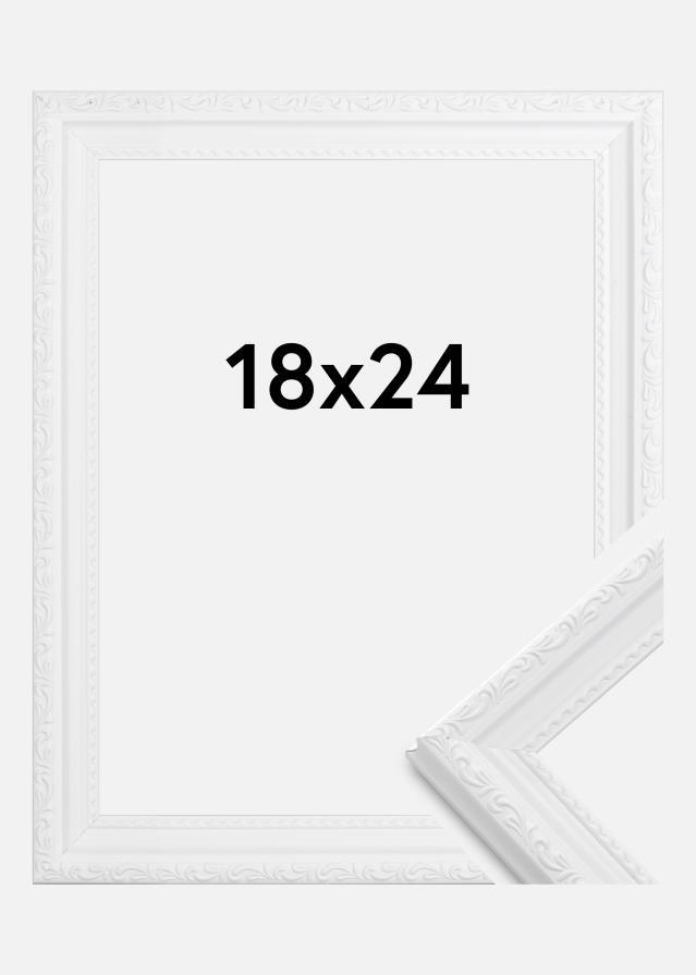Rāmis Abisko Balts 18x24 cm