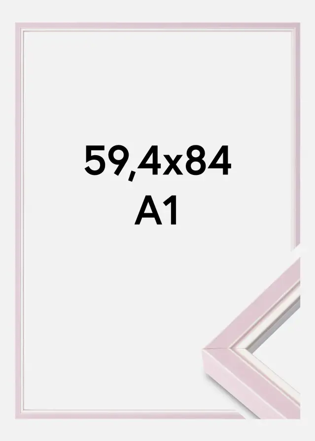 Rāmis Diana Akrila stikls Pink 59,4x84 cm (A1)