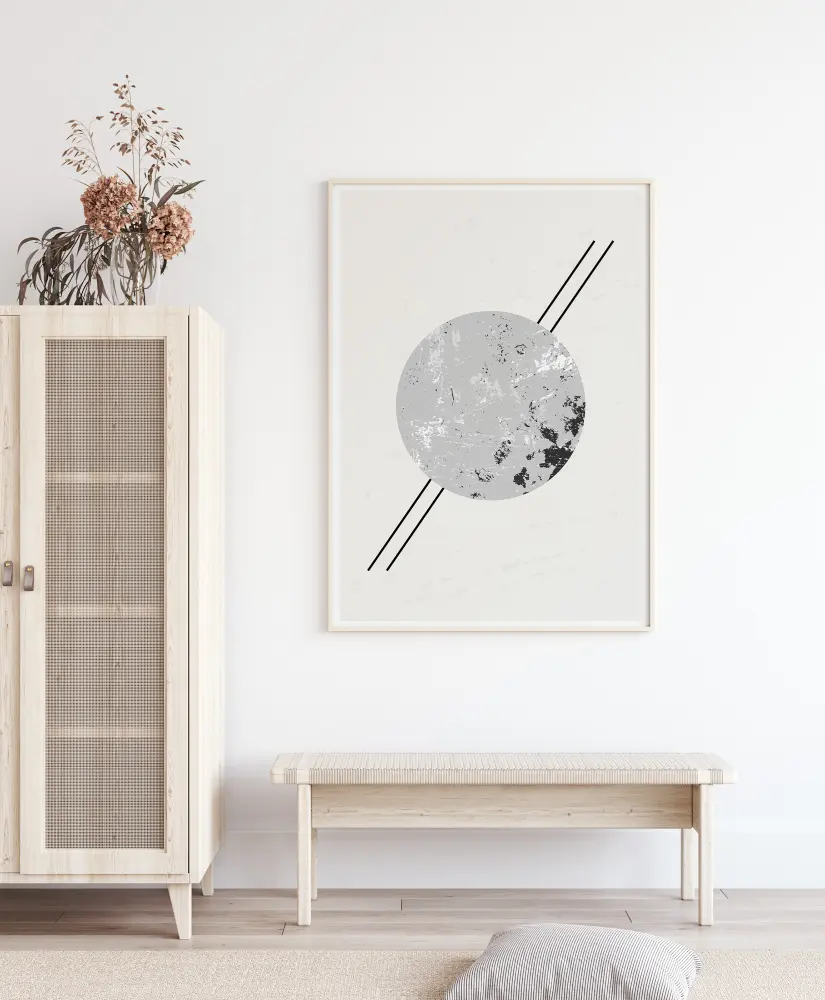 Abstract Circle II Plakāts