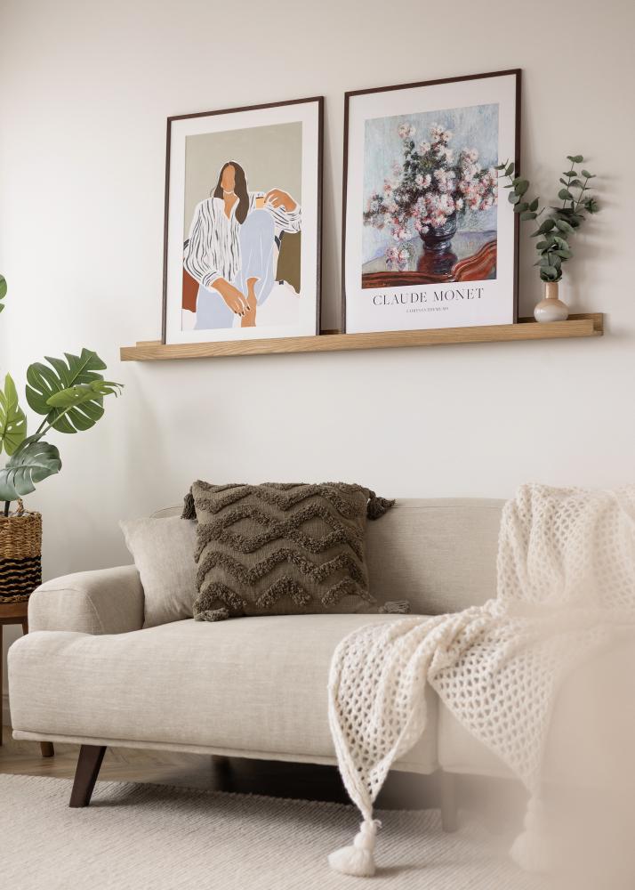 KAILA Attēla plaukts masīvkoka 140 cm