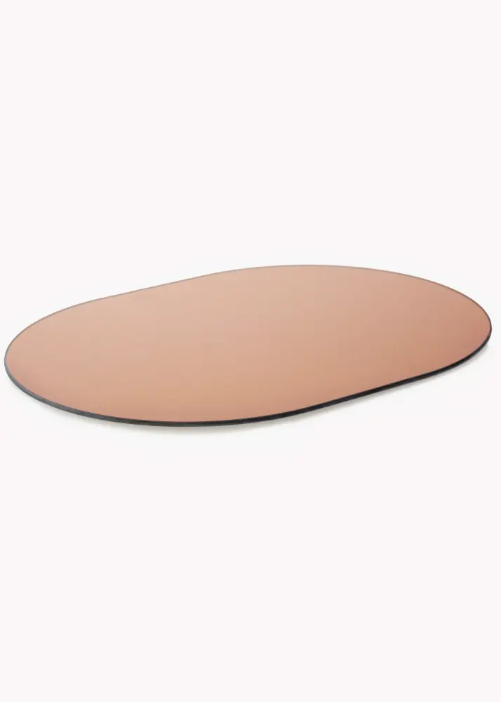 KAILA Spogulis Ovāls Rose Gold 50x70 cm
