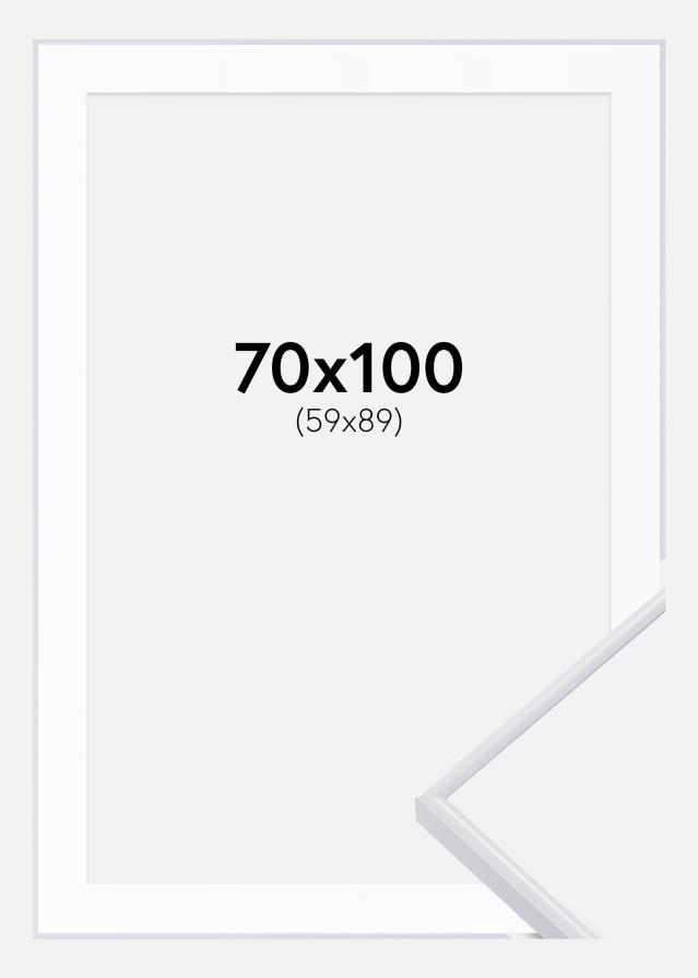 Rāmis Visby Balts 70x100 cm - Paspartū Balts 60x90 cm