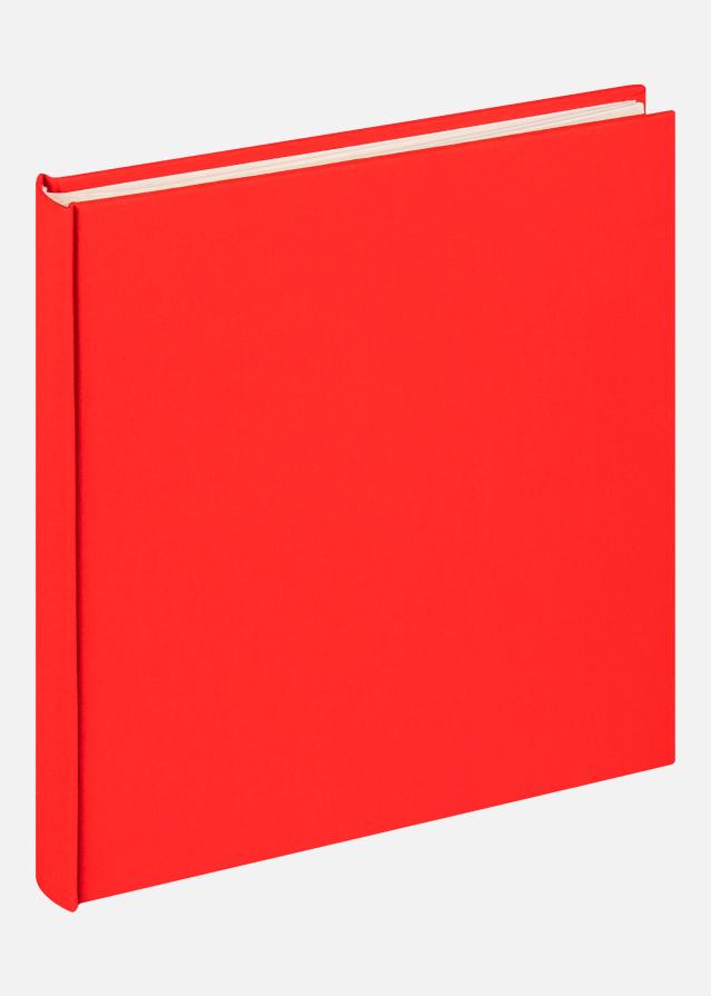 Cloth Albums Sarkans - 22,5x24 cm (40 Balti Lappuses / 20 loksnes)