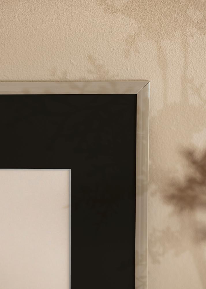 Rāmis New Lifestyle Earth Grey 30x40 cm - Paspartū Melns 18x27 cm