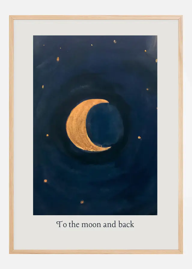 To the Moon and Back Plakāts
