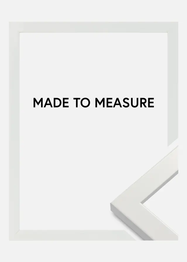 Rāmis White Wood Glossy - Jebkurš izmērs