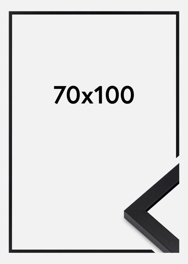 Rāmis Modern Akrila stikls Melns 70x100 cm