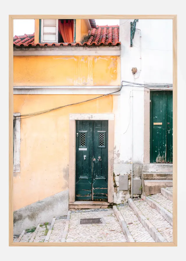 Lisbon Door Plakāts
