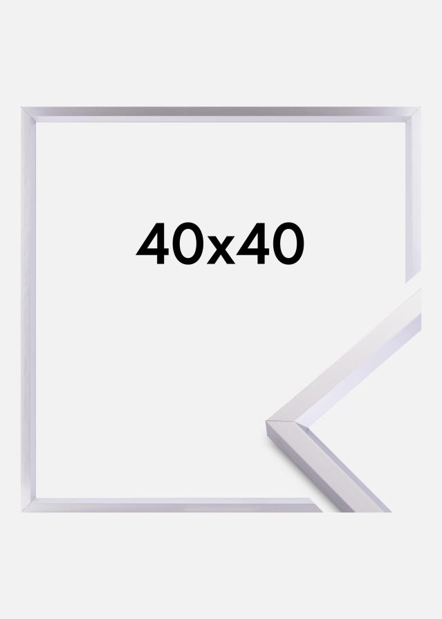 Rāmis Steel Style Sudrabs 40x40 cm