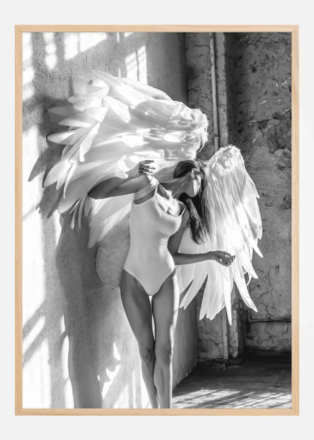 Angel wings Plakāts