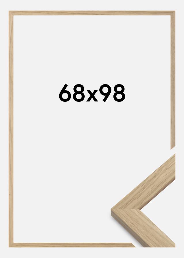 Rāmis Oak Wood Akrila stikls 68x98 cm