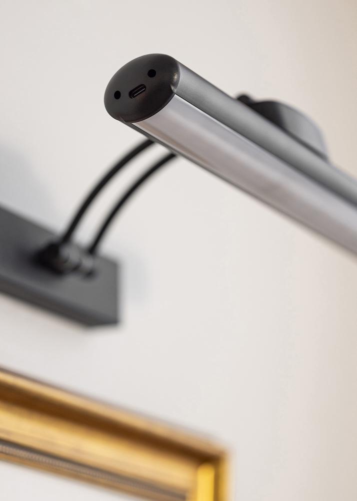 KAILA Luster Akumulatora Darbināta Gleznas Apgaismojums 32 cm - Melns