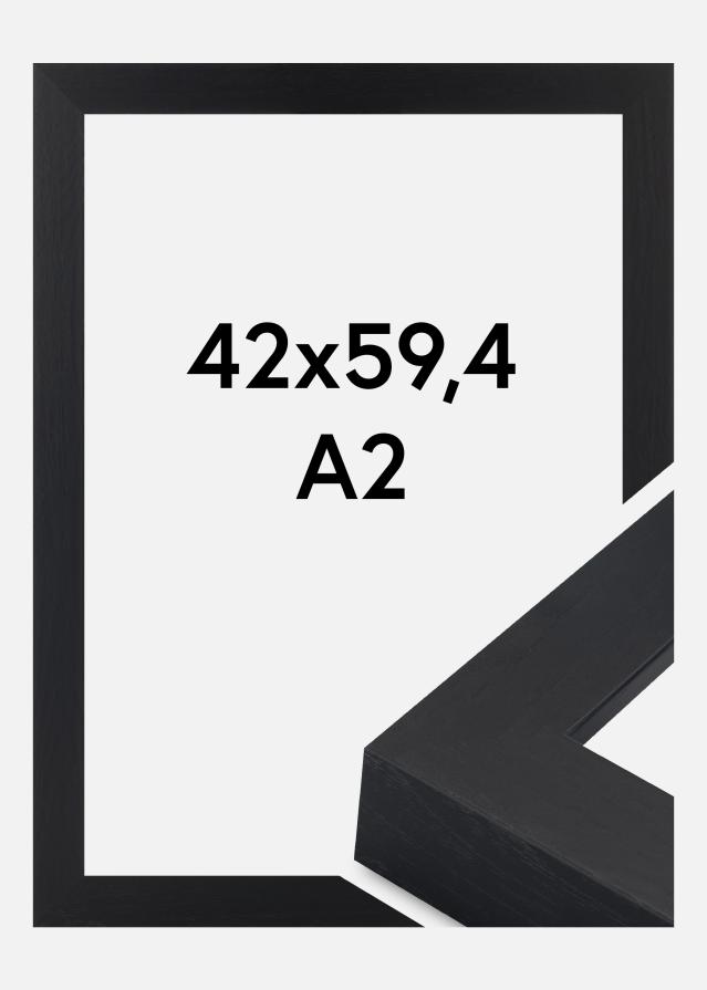 Rāmis Wells Akrila stikls Melns 42x59.4 cm (A2)