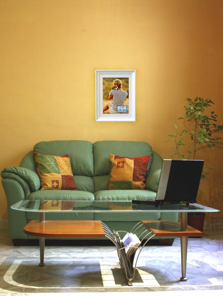 Rāmis Öjaren Akrila stikls Balts 70x100 cm