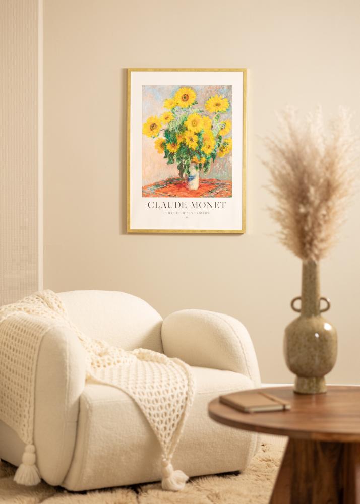 Rāmis Ares Akrila stikls Zelta 50x60 cm