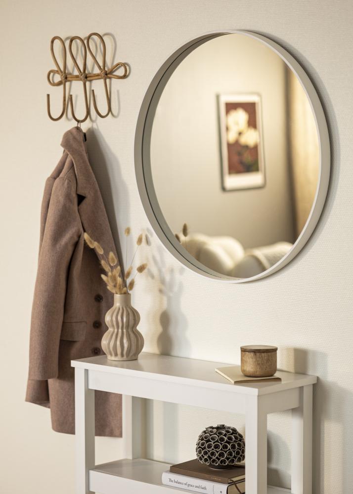 Spogulis Reflection Balts 70 cm Ø