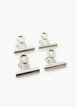 KAILA Plakāts Clip Sudrabs 40 mm - 4-gab