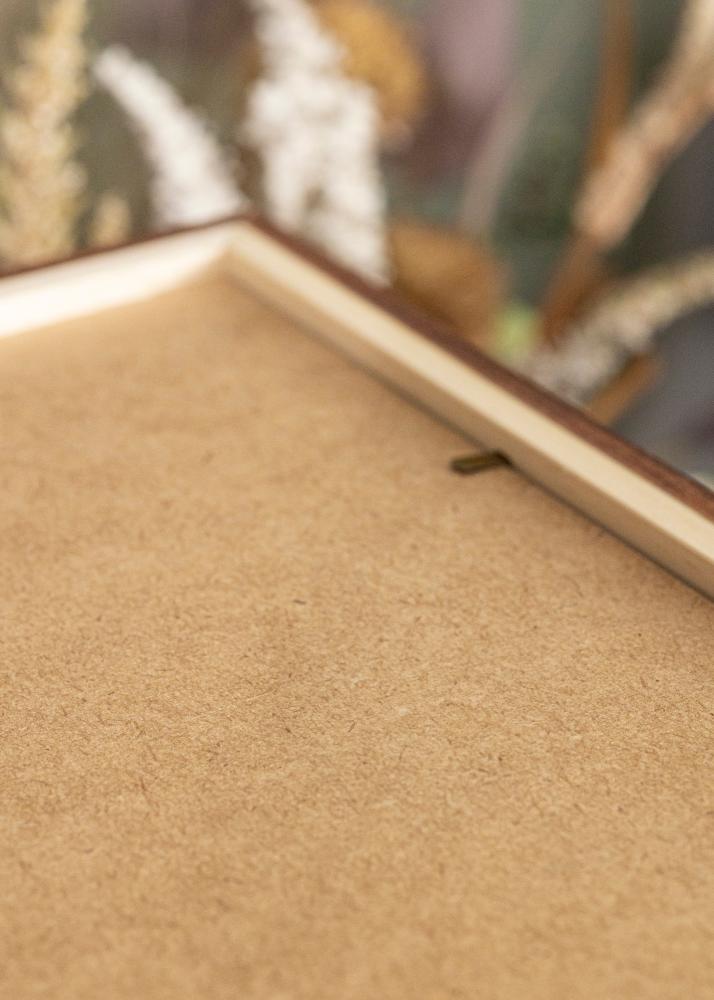 Rāmis Estētisks Warm Brown 40x50 cm - Paspartū Melns 29,7x42 cm (A3)