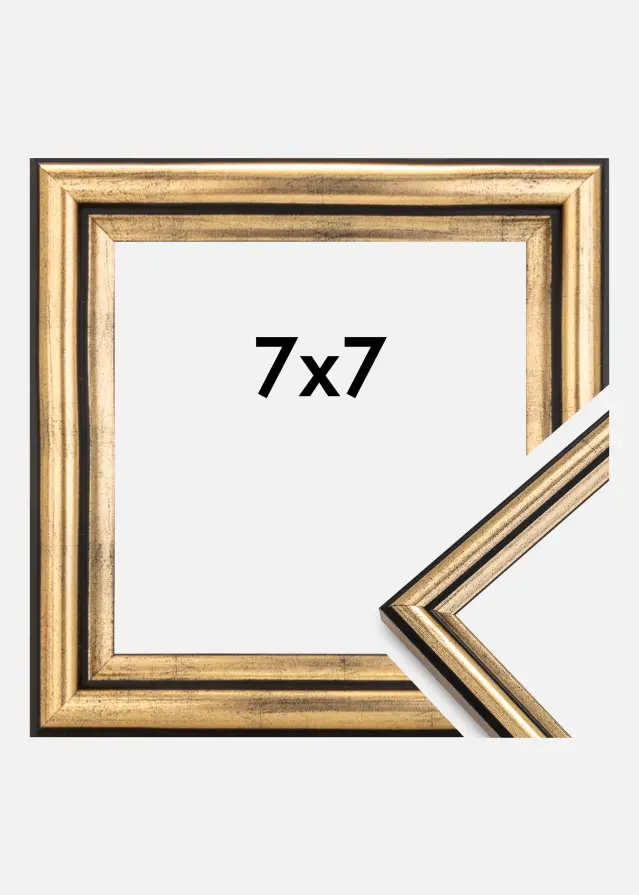 Rāmis Horndal Zelta 7x7 cm