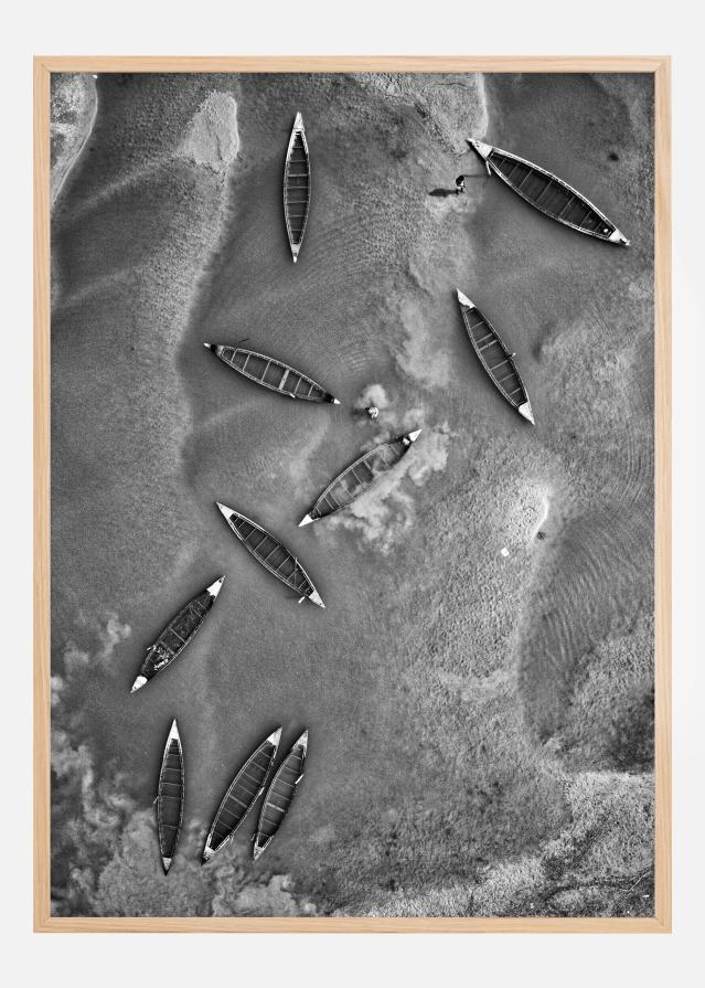 Boats and life Plakāts