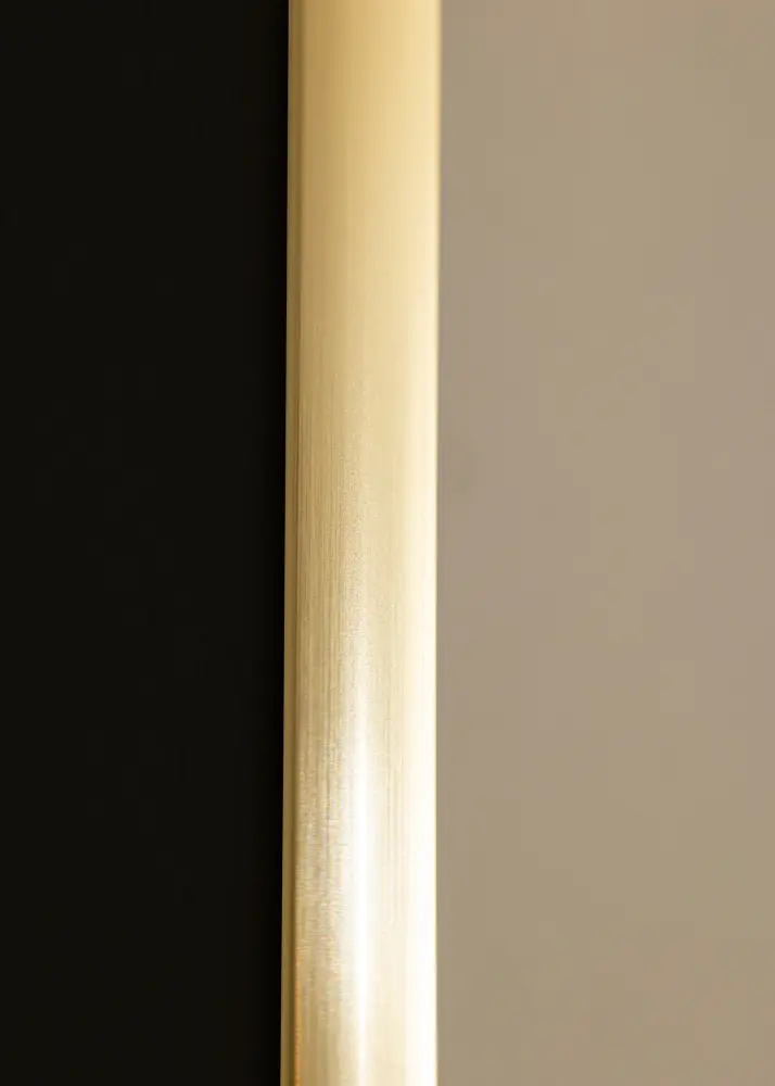Rāmis New Lifestyle Shiny Gold 30x40 cm - Paspartū Melns 8x12 inches
