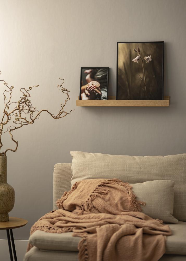 KAILA Attēlu plaukts masīvkoks 60 cm