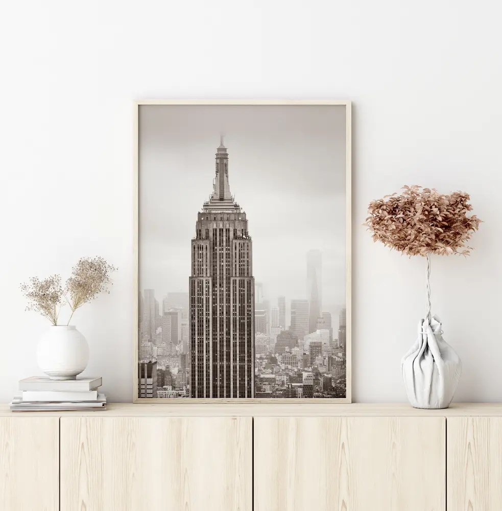 Empire State Building Plakāts