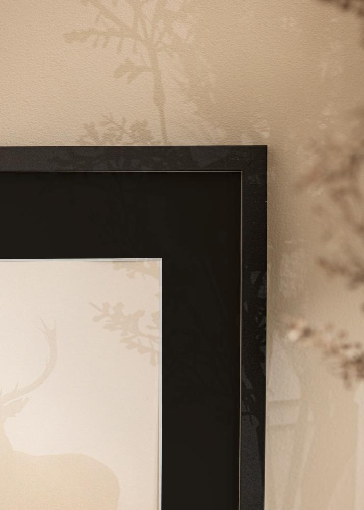 Rāmis Trendy Melns 50x60 cm - Paspartū Melns 35x45 cm