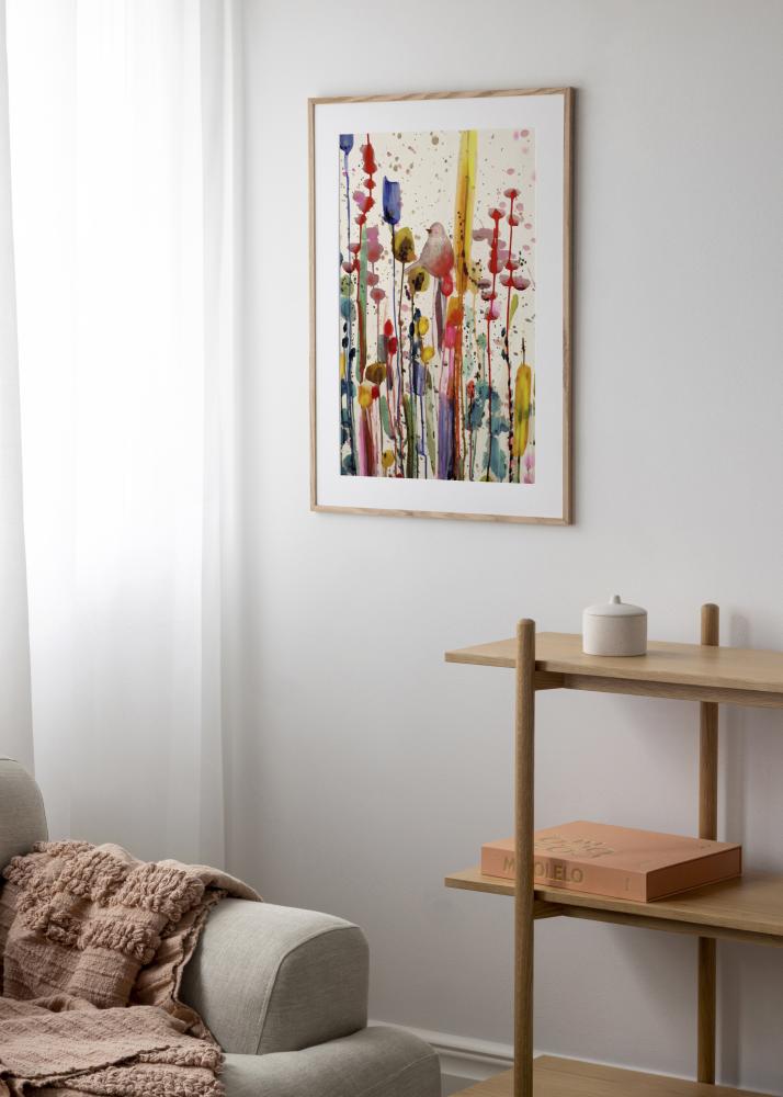 Rāmis šaurs ozols Akrila stikls 32x32 cm