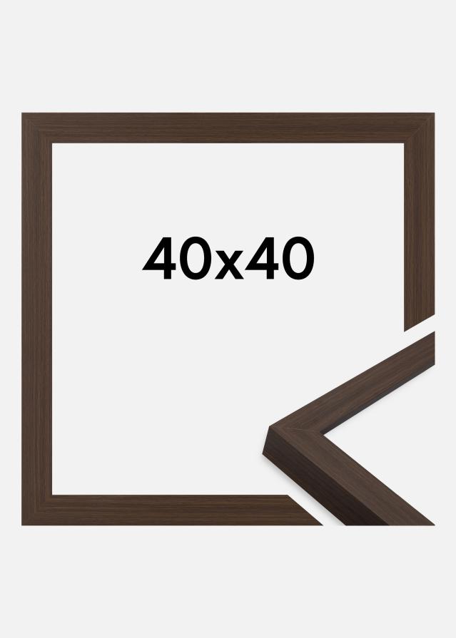 Rāmis Wells Akrila stikls Brūns 40x40 cm