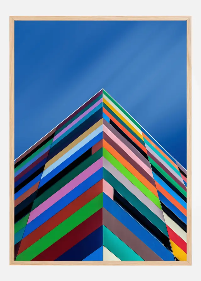 Color Pyramid Plakāts