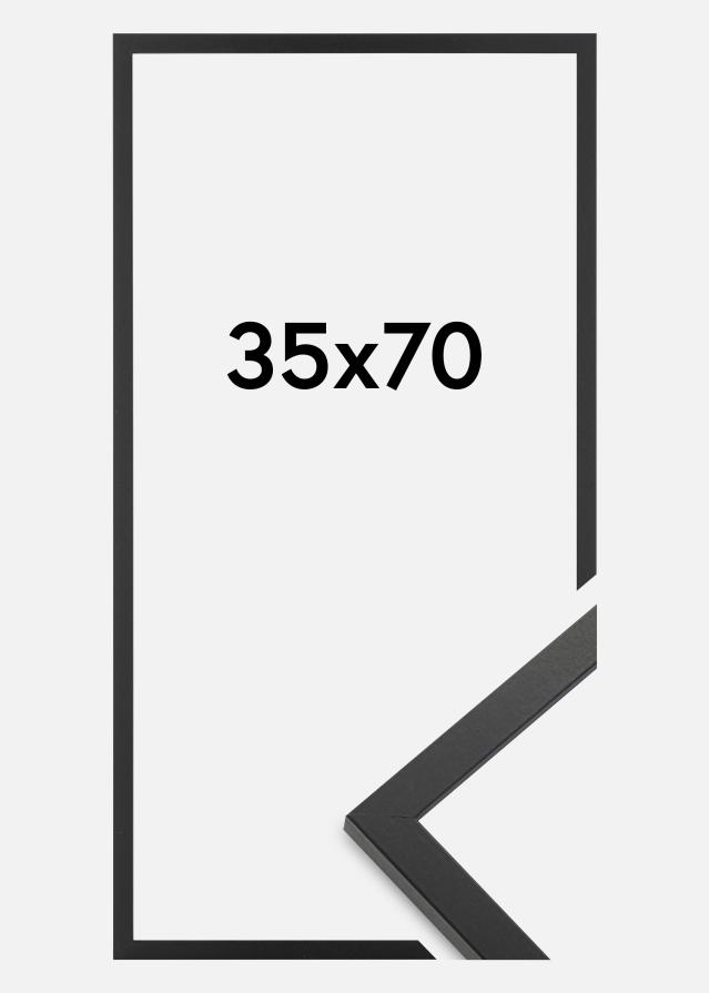 Rāmis Trendy Akrila stikls Melns 35x70 cm