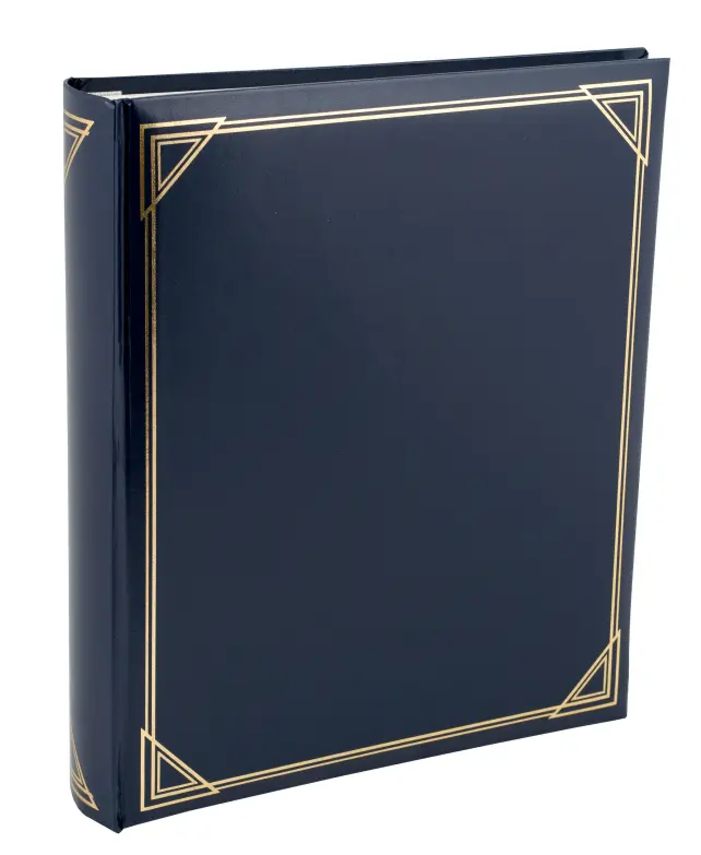 Henzo Promo Albums Zils - 29x33 cm (100 Balti Lappuses / 50 loksnes)
