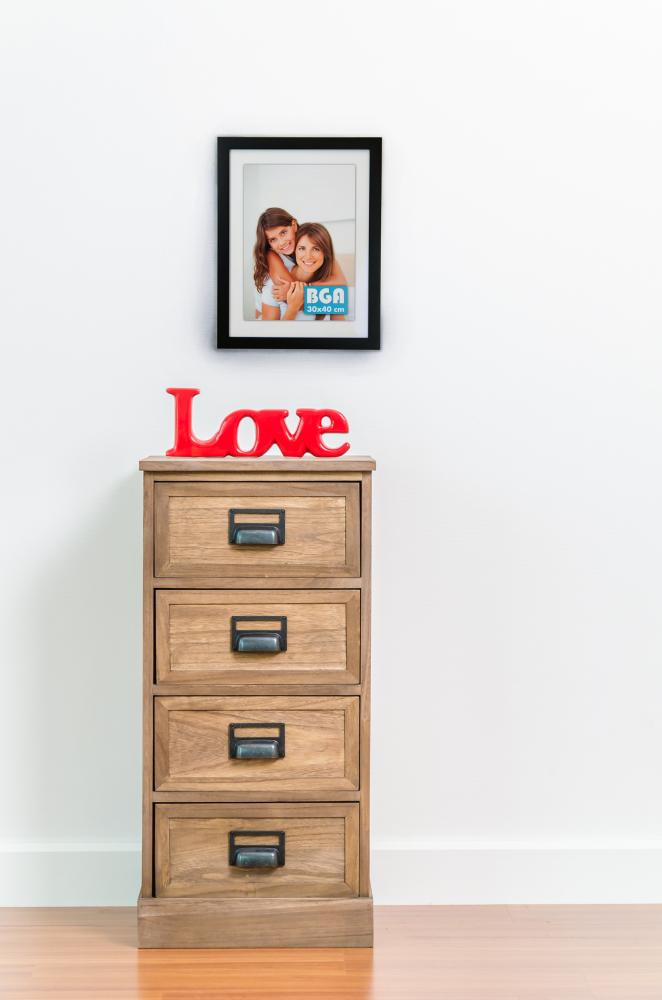 Rāmis Stockholm Melns 50x70 cm