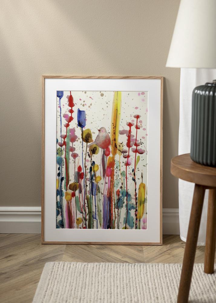 Rāmis šaurs ozols Akrila stikls 32x32 cm