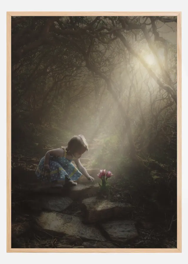 Light Up The Flower Plakāts