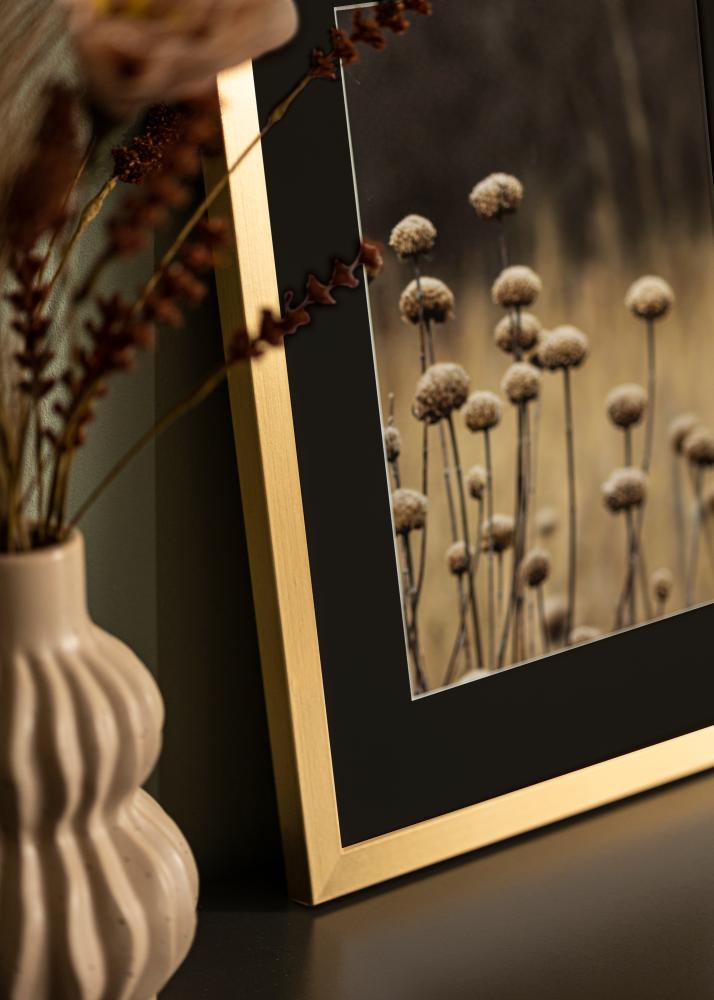 Rāmis Selection Zelta 13x18 cm - Paspartū Melns 9x12 cm